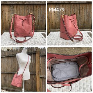 mk nicole bucket bag