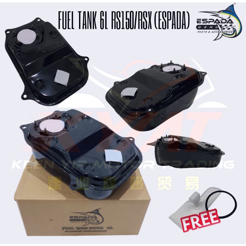 RACING FUEL TANK 6L RS150/RSX (ESPADA) Shopee Malaysia