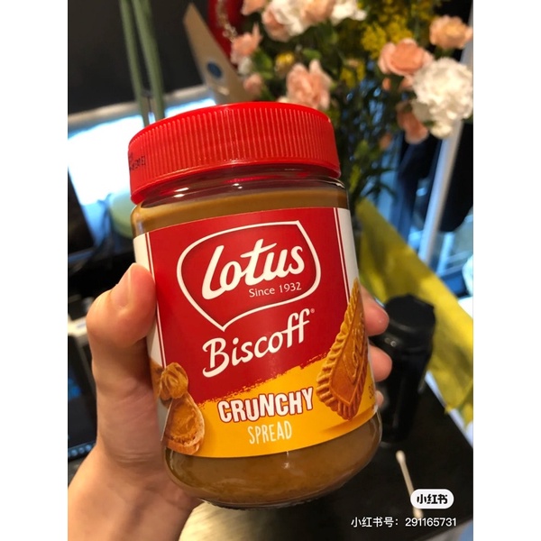 Ready Stock Lotus Biscoff Crunchy Smooth Spread 380g Baking Topping Jam 焦糖饼干抹酱面包酱颗粒花生酱 Shopee Malaysia