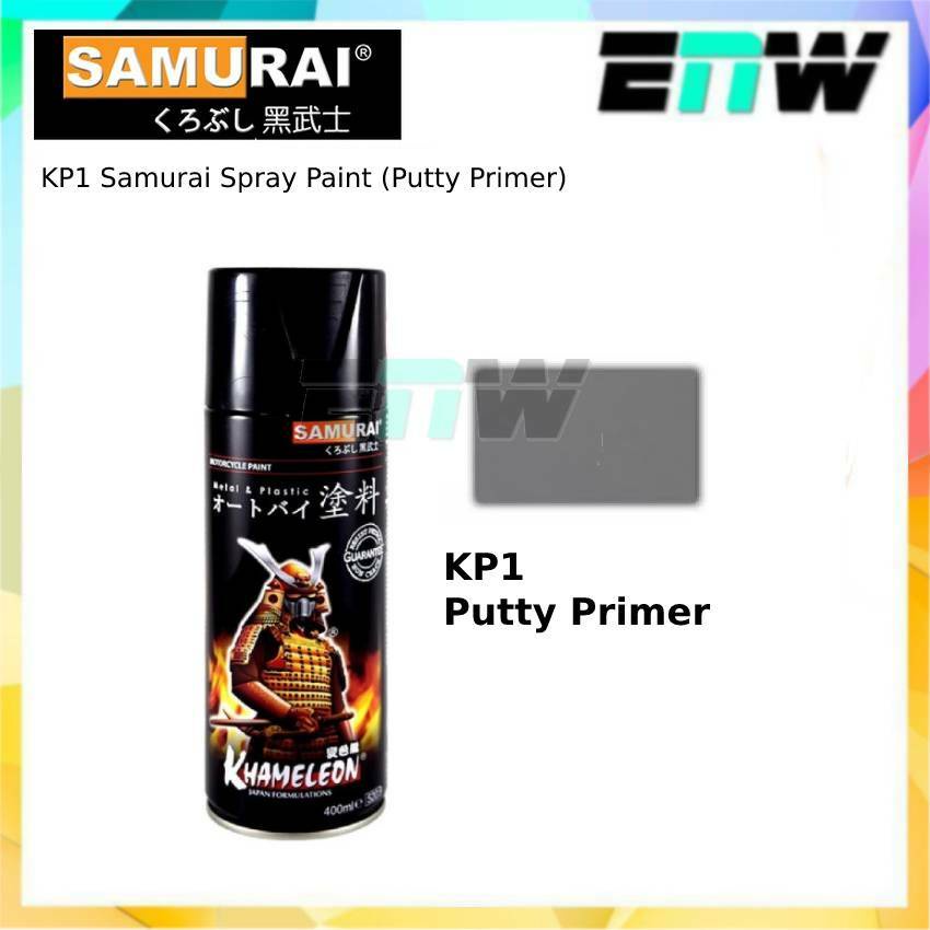 KP1 Samurai Spray Paint (Putty Primer) Shopee Malaysia