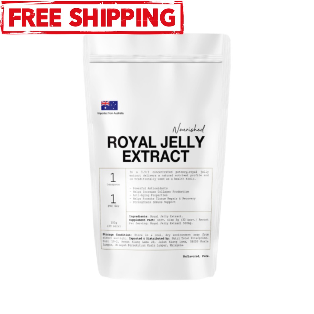 Nourished ROYAL JELLY EXTRACT ( IMPORTED FROM AUSTRALIA ) 33servings