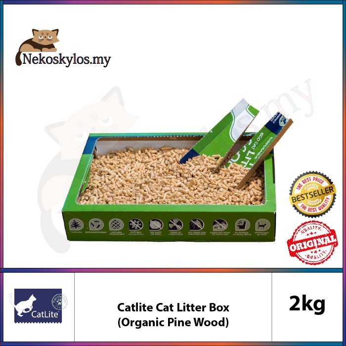 Catlite Eco Cat Litter Box (2kg) Shopee Malaysia