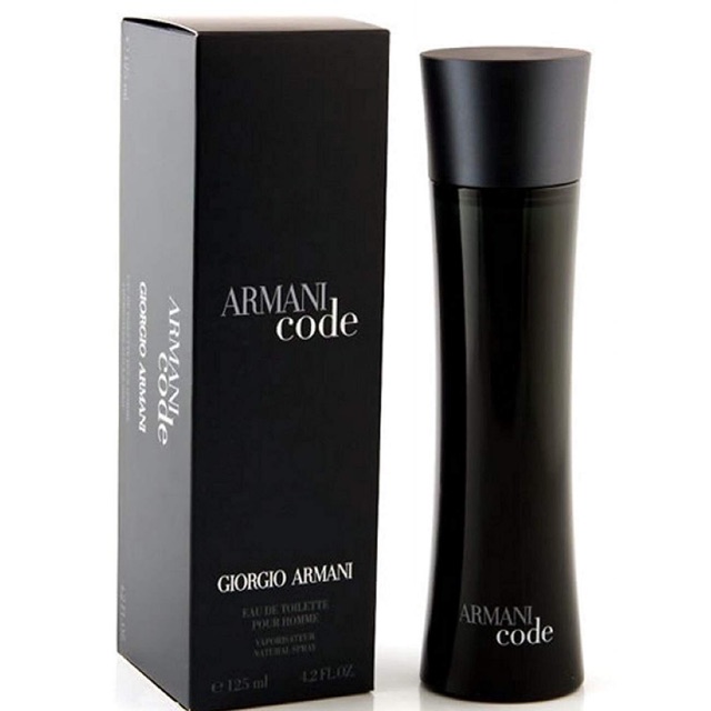 giorgio armani code black