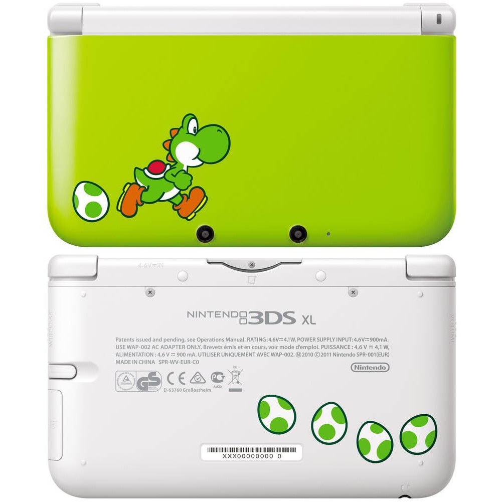 nintendo 3ds xl yoshi edition