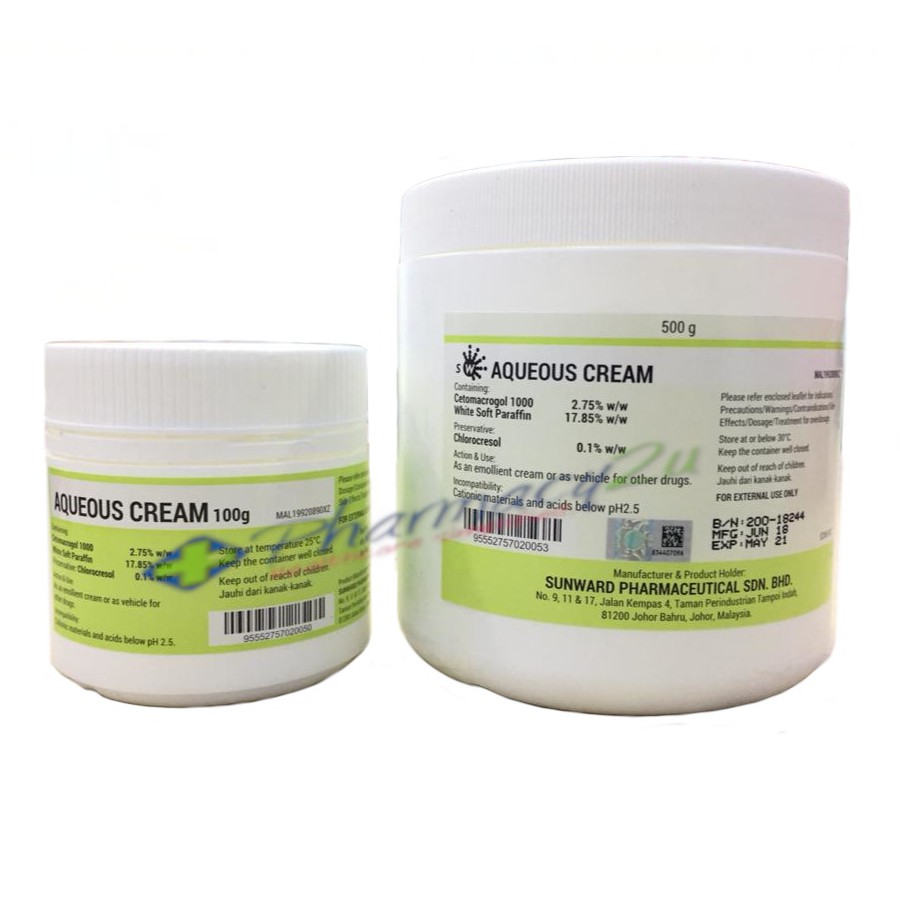 aqueous cream shower gel