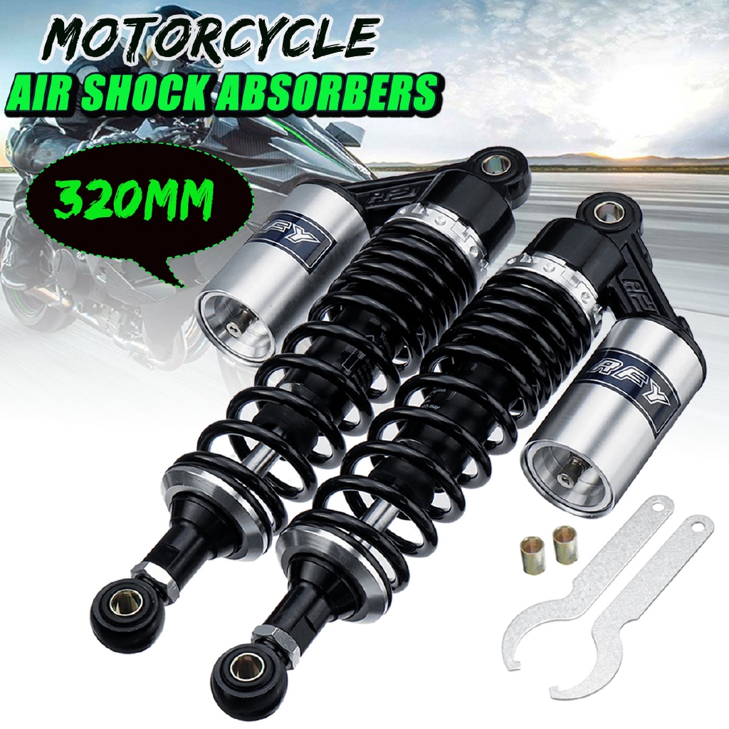 320mm 12.5/'/' Rear Air Shock Absorbers Suspension Motorcycle Moped Quad Scooter