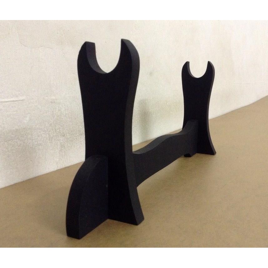 Kendo Keris Weapon Knife Blade Sword Arms Kris Katana Wood Stand