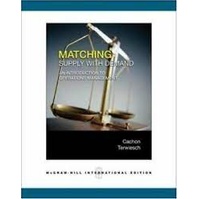 Matching Supply with Demand: An Introduction to Operations Management 1edition 9780071244268