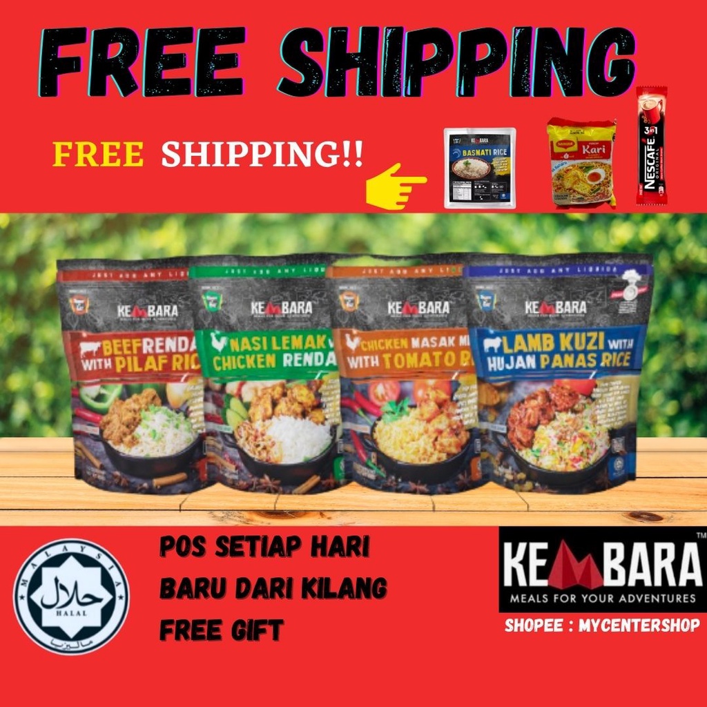 kembara travel food pack