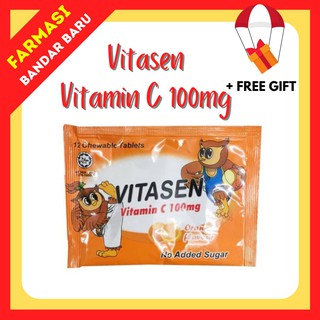 Buy Vitasen Vitamin C 100mg 12 Chewable Tablets Seetracker Malaysia