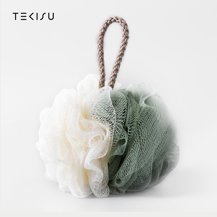 Shower Pouf, Bath Sponge, Mesh Pouf, Body Scrubber, Shower Puff Shopee Malaysia