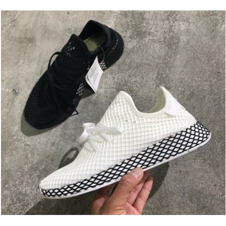 teléfono Proscrito toxicidad ✠ↂ◎New adidas Deerupt Runne Men s Mesh Woven Jogging Shoes White B41767  Black B41768 | Shopee Malaysia