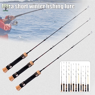 1.2-2.1M Portable Telescopic Double Tips Raft Fishing Rod Pole Tackle Saltwater 