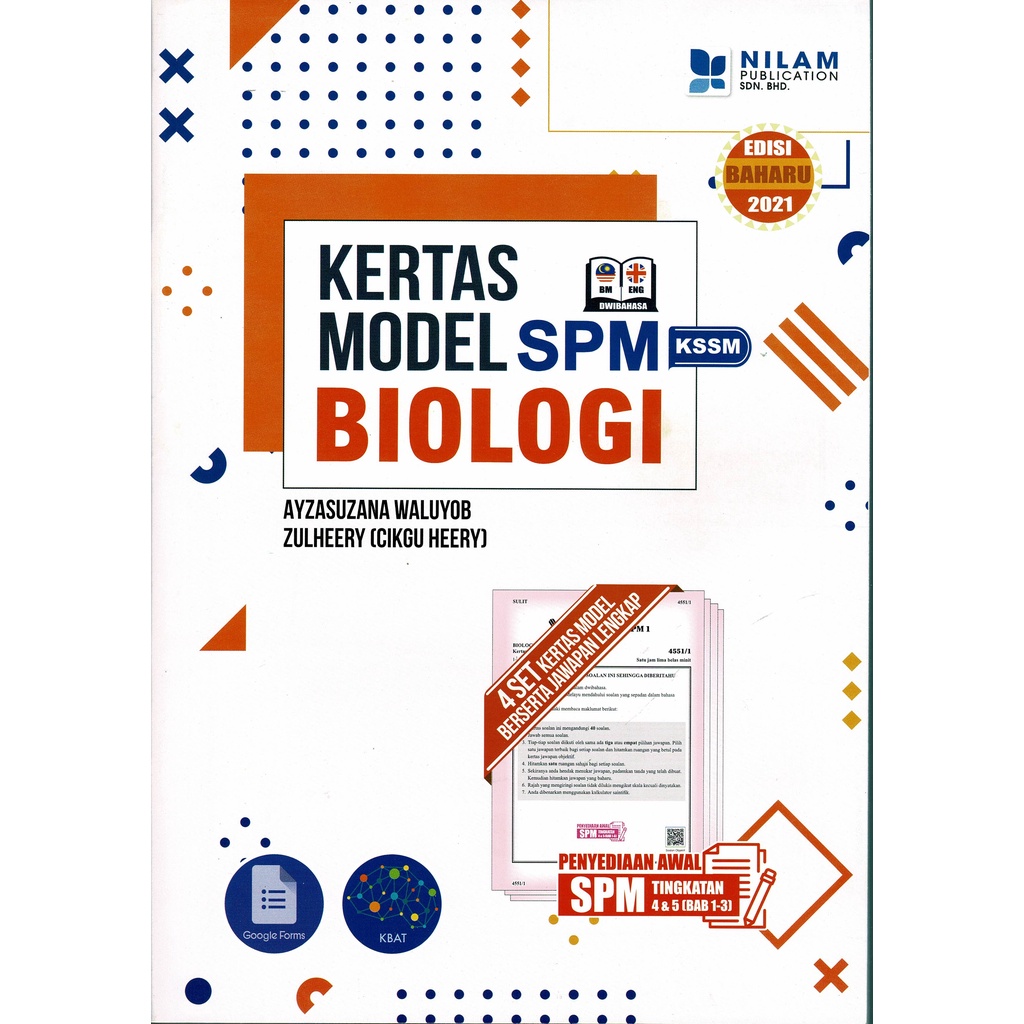 Adm Kertas Model Spm Kssm Nilam Publication Shopee Malaysia