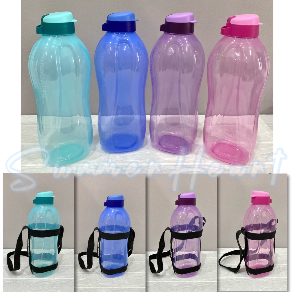 Tupperware Giant Eco Bottle 2L Flip Top (With Strap/Bottle Only) -1PC ...