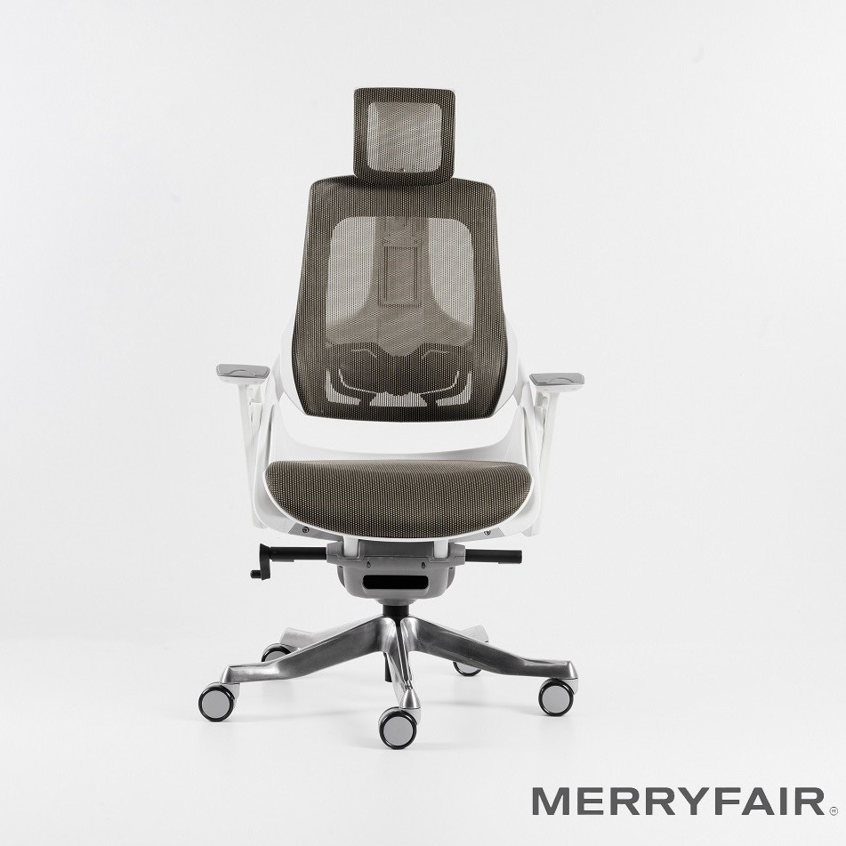 Merryfair Wau Ergonomic High Back Chair Charcoal Mesh Shopee Malaysia
