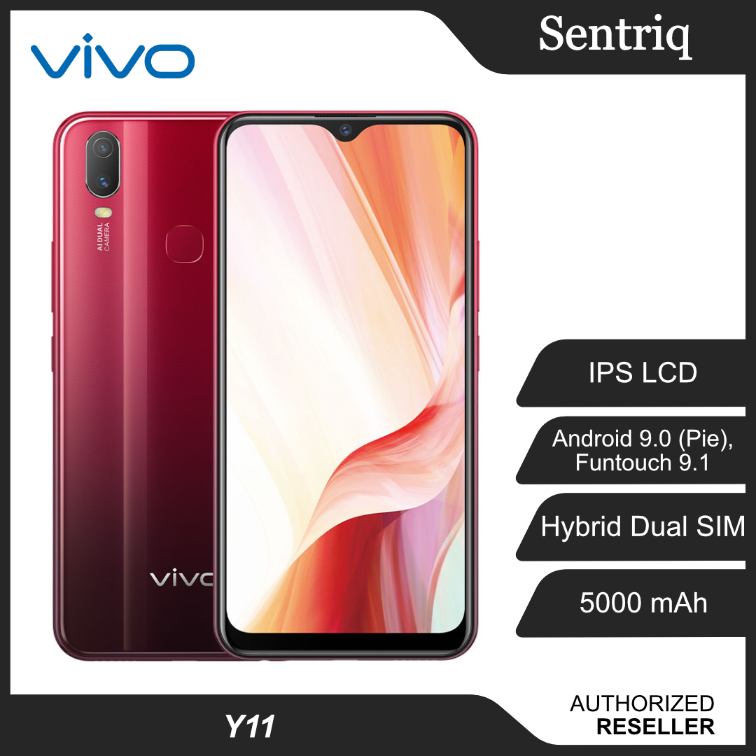 Buy Vivo Y11 Smartphone Agate Red 3gb Ram X 32gb Seetracker Malaysia