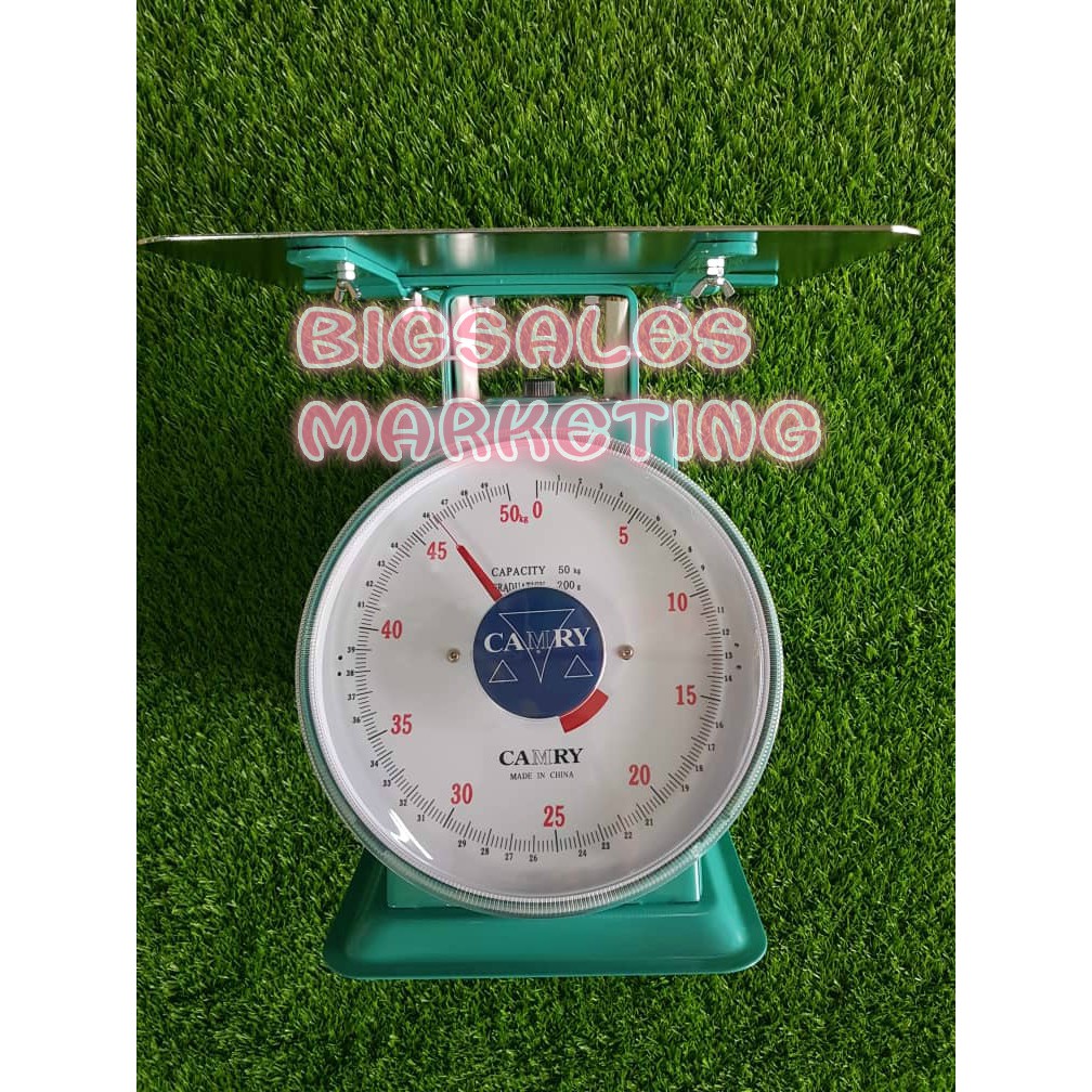 50kg Commercial Mechanical Weighing Scale Timbang Berat Scale 50kg Ready Stock Shopee Malaysia
