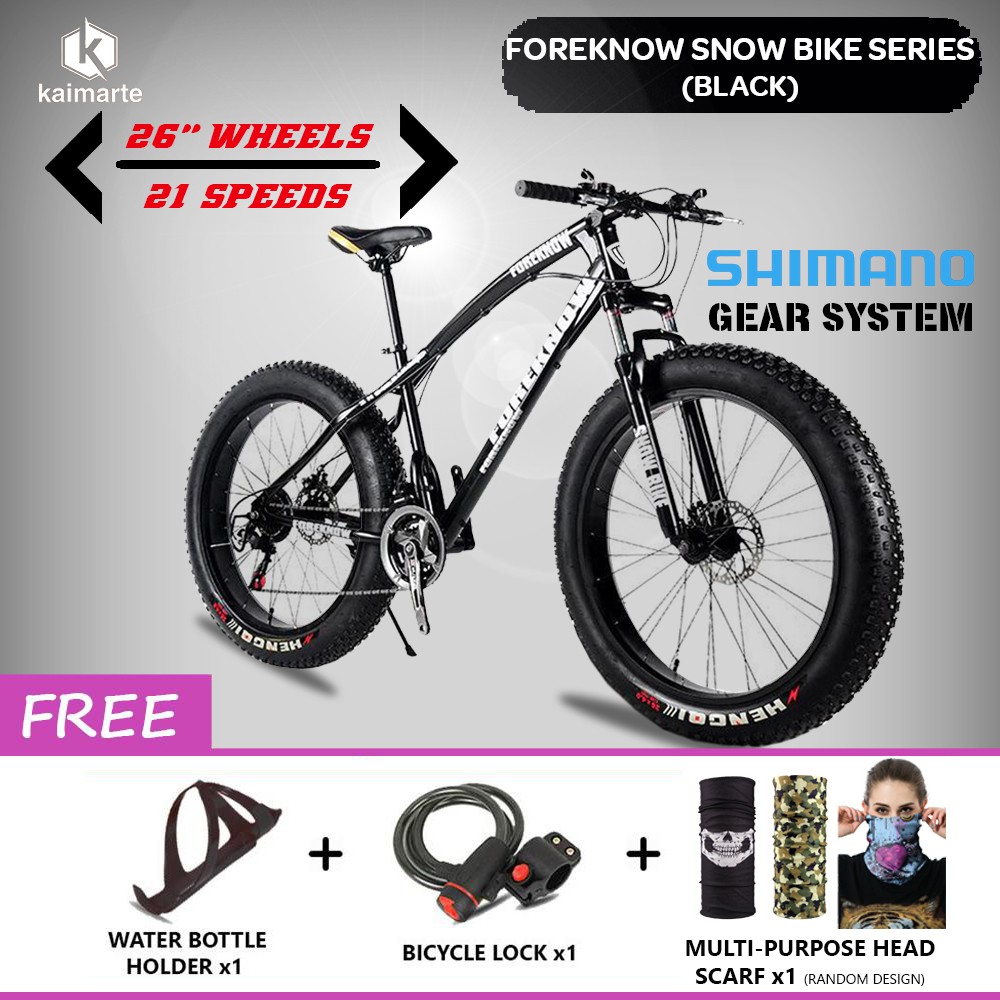 foreknow snow bike