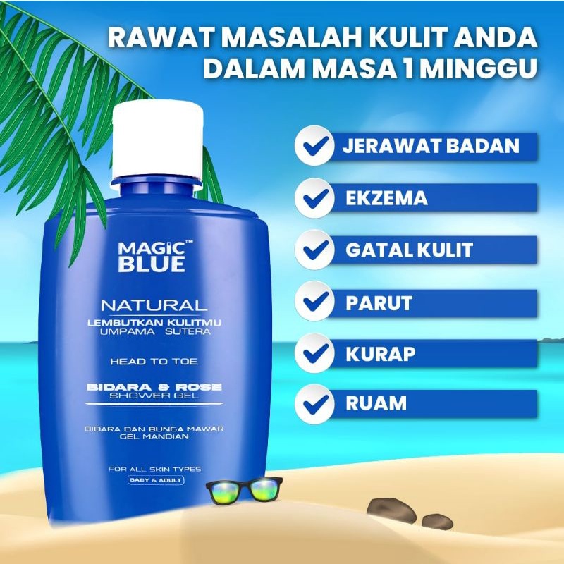 Buy Bidara Rose Shower Gel Magic Blue Mandian Bidara Dan Rose Kulitsensitif Ekzema Eczema Gatalkering Seetracker Malaysia