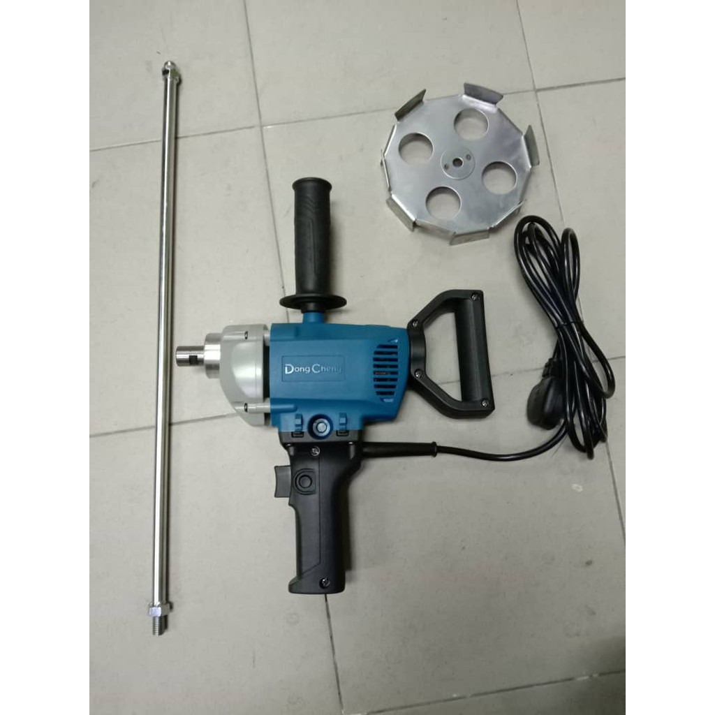 🔥READY STOCK🔥 Dongcheng Electric Mixer & Stipper DQU160B Q1U-FF-160B 160MM(6-⅜") 800WATT Mesin Pengacau Cat