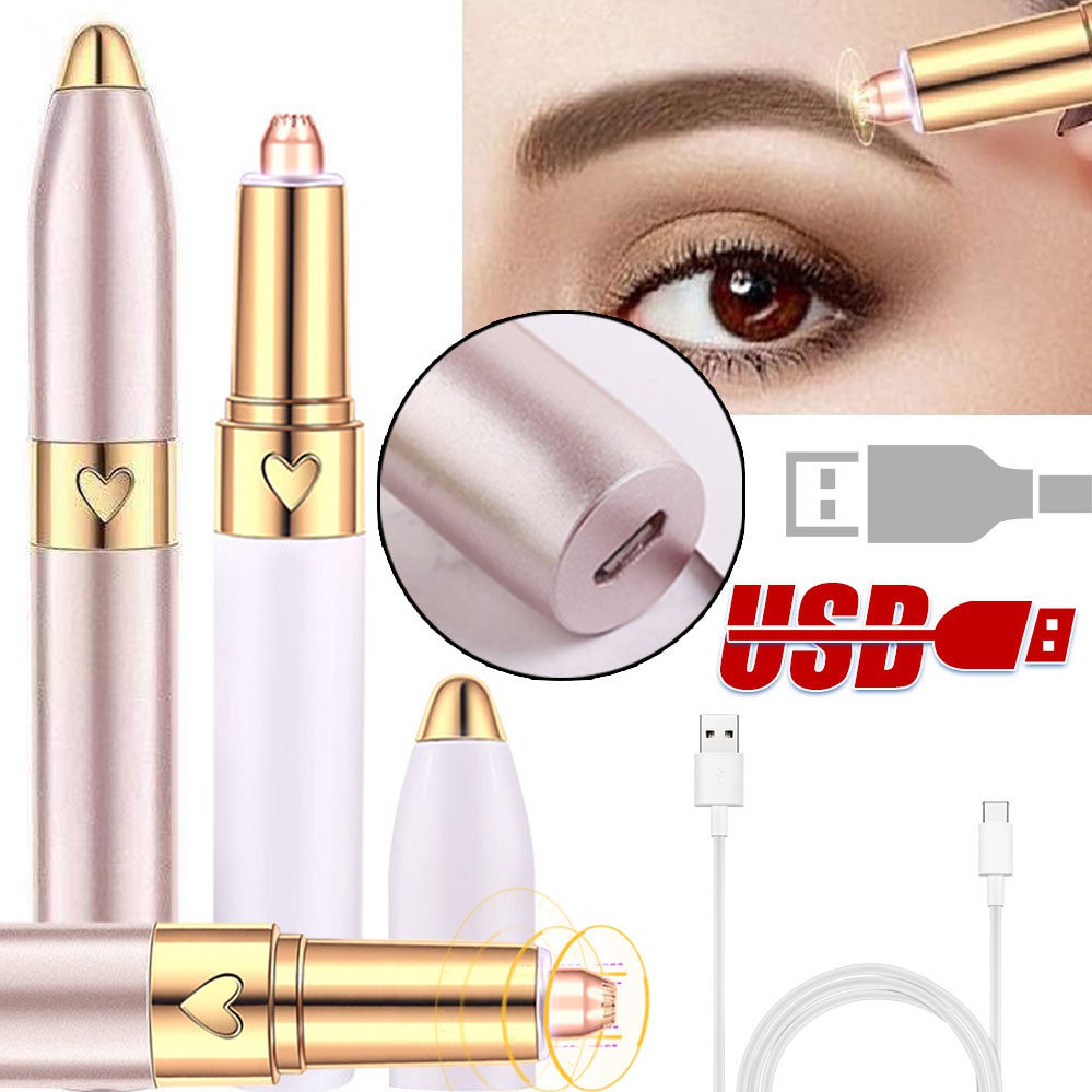flawless eyebrow trimmer with usb charger