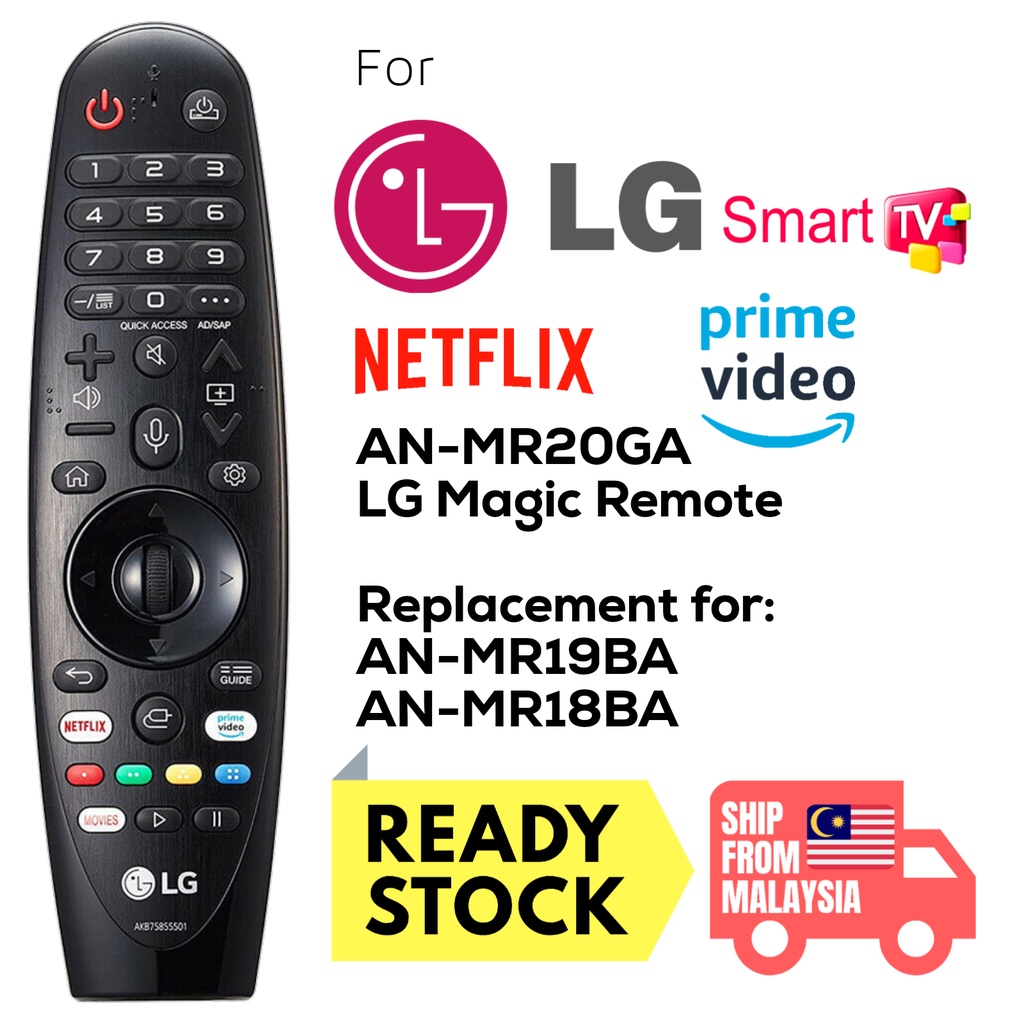 ORIGINAL LG AN-MR20GA magic remote control with voice and pointer ...