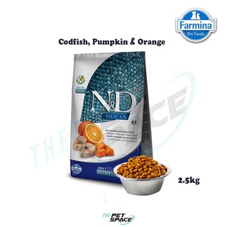 farmina pumpkin codfish