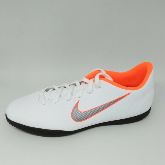 Kicosport Futsal Shoes Nike Mercurial Vapor 12 Club Ic White Orange  Original New 2018 | Shopee Malaysia