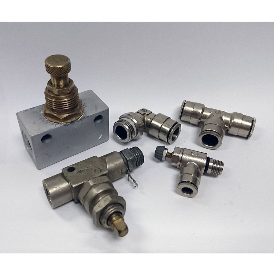 Flow Control Valve, Tube Fitting, Air Control Valve, Straight Fittings
