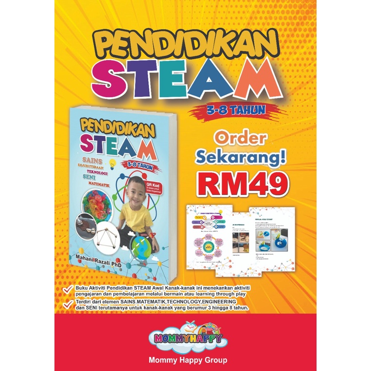 Ready Stock Buku Pendidikan Steam Buku Aktiviti Buku Eksperimen Sains Gunung Berapi Shopee Malaysia