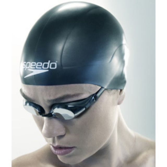 speedo cloth swim cap