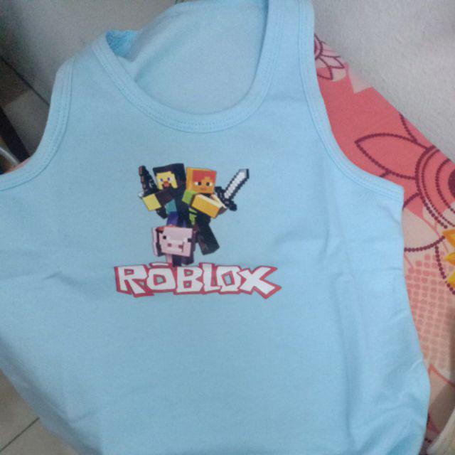 Baby Boys Minecraft Roblox Tank Tops Kids Sleeveless Video Game Cotton T Shirt Sports Clothes Workout Shirt Shopee Malaysia - superman tank roblox