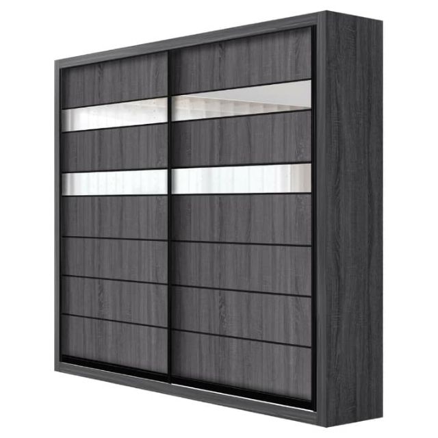Eudora Yunos 8 feet x 8 feet 3D melamune wardrobe with Eudora Yunos 8 feet x 8 feet 3D melamune wardrobe with