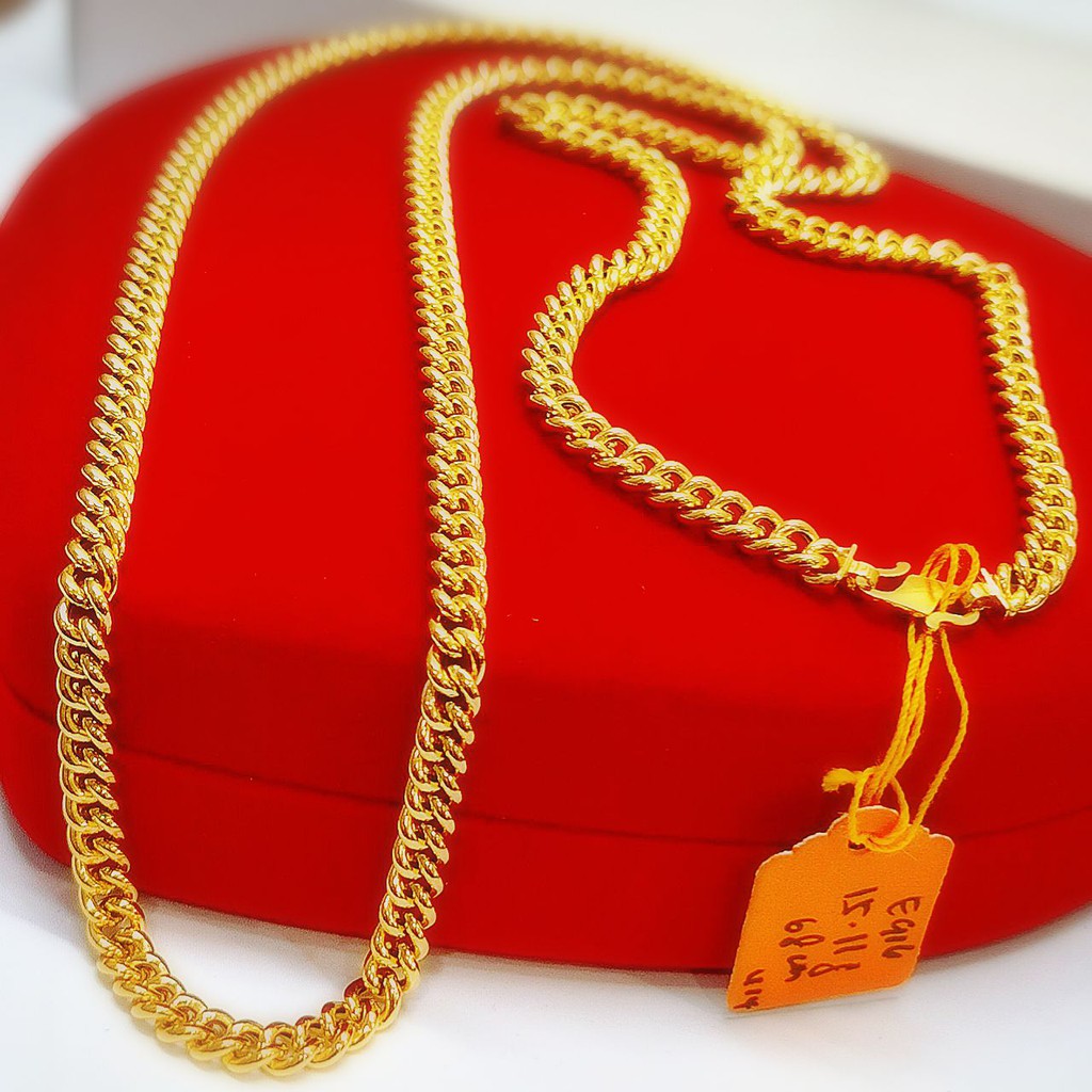 LAELA RANTAI LEHER GAJAH HOLLOW EMAS TULEN 916 GOLD LAELA RANTAI LEHER GAJAH HOLLOW EMAS TULEN 916 GOLD