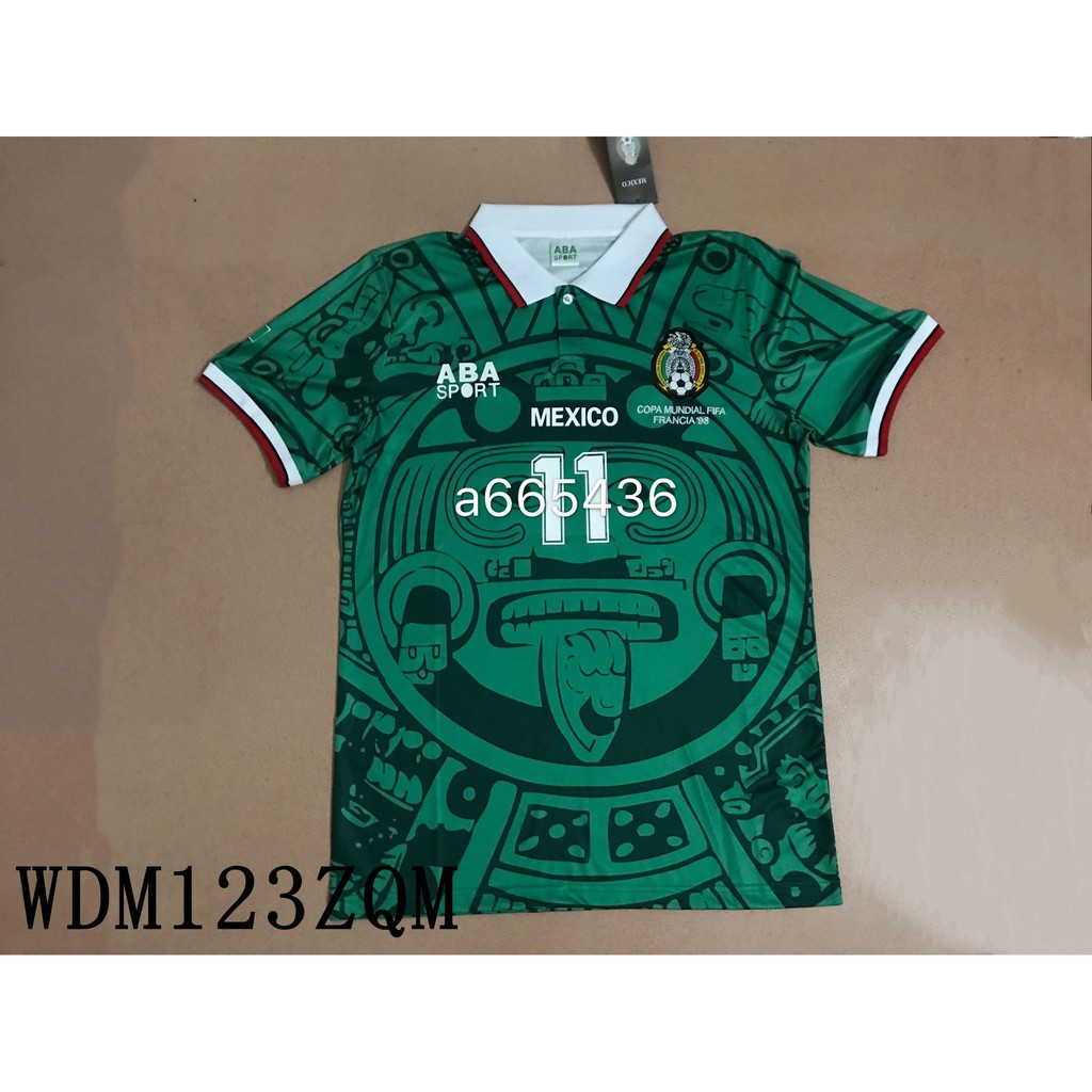 mexico 1998 world cup jersey