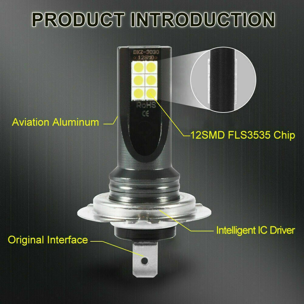 2x H11 LED Headlight Kit 110W 20000LM FOG Light Bulbs 6000K Driving DRL Lamp New 