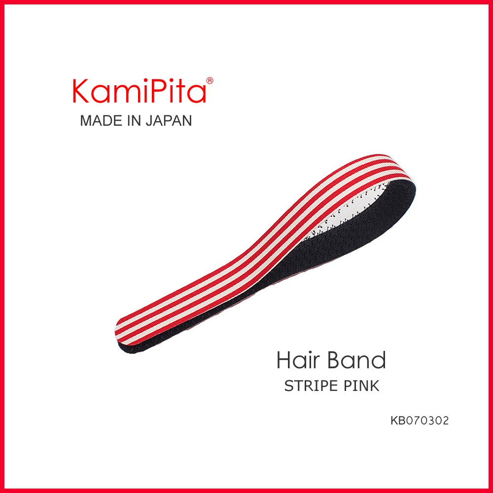 Kamipita 髪ピタ Japan Cute Hair Magic Sticker Headband Cute Korean Girl Women Hairband Women Wash Face Cute Kid Set Headband Women Face Wash Cute Ribbon Non Slip Teeth Hair Accessories Women Cute