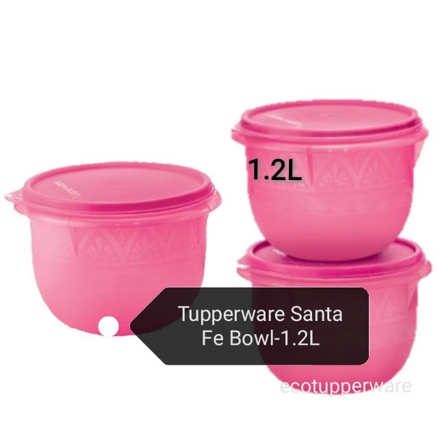 Tupperware Santa Fe Bowl -1.2L (1pcs/3pcs)