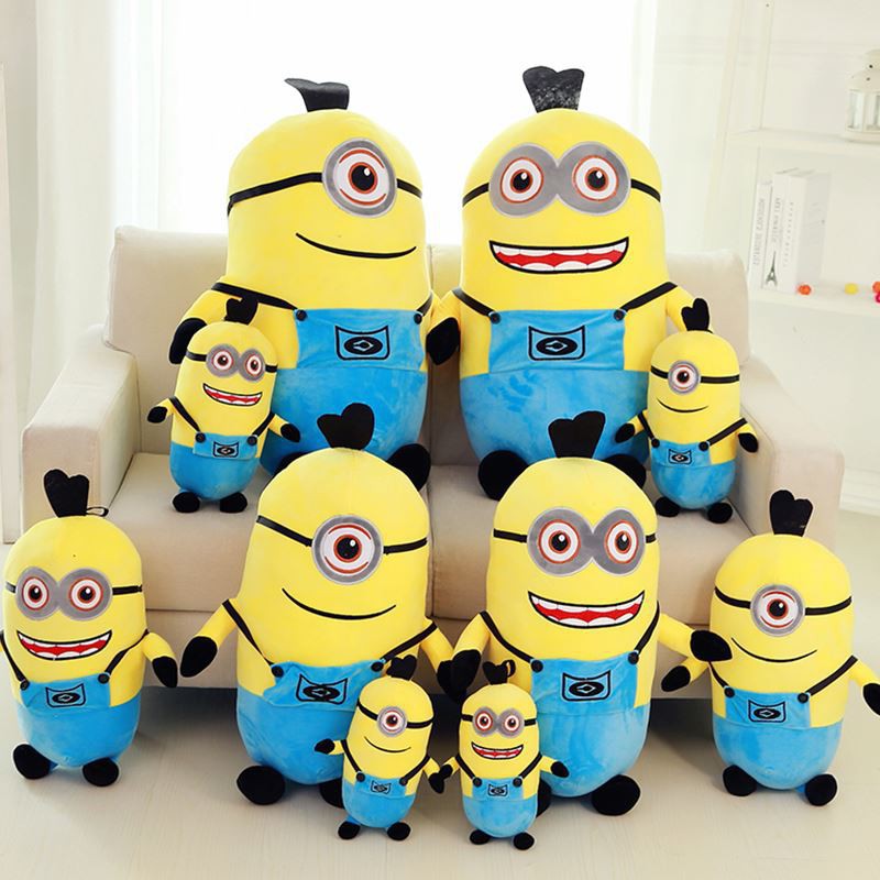 Ready Stock Hot Selling Minions Pillow Plush Toys Soft Kids Stuff