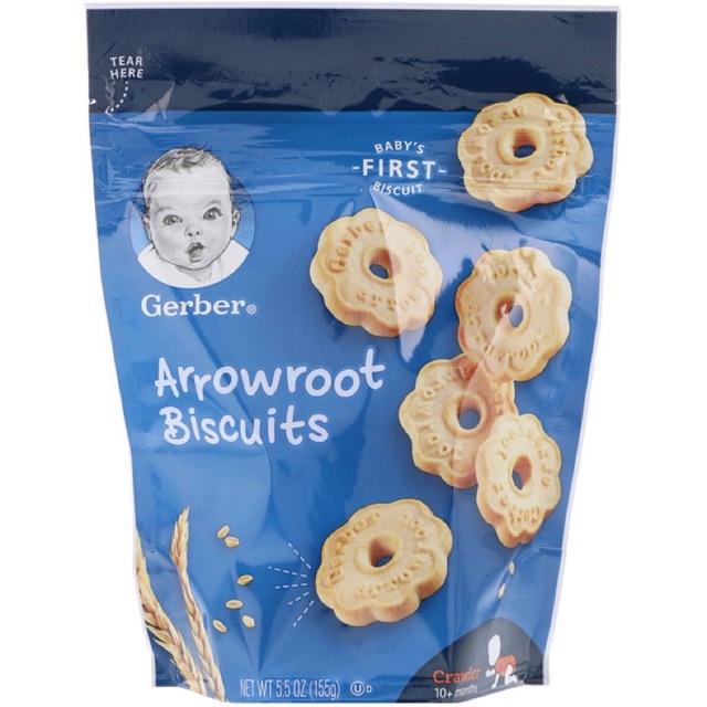 arrowroot biscuits gerber