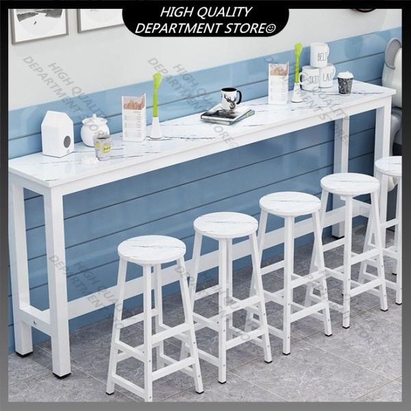 Meja Sempit Dinding Bar Kaunter Meja Makan Isi Rumah Balkoni Tinggi