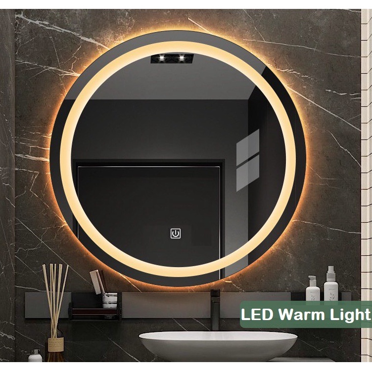DEKO LED Mirror Lampu Cermin Wall Mirror Vanity Mirror Makeup Mirror