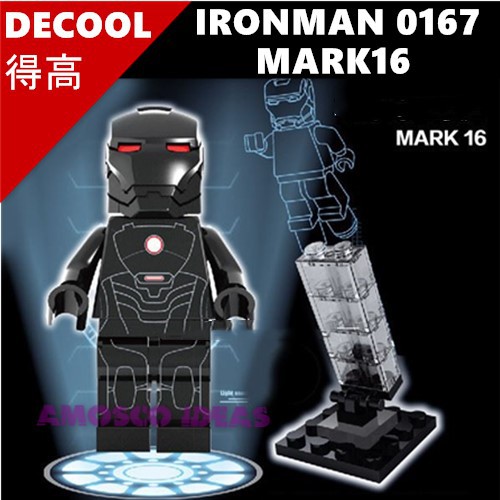 lego iron man mark 16
