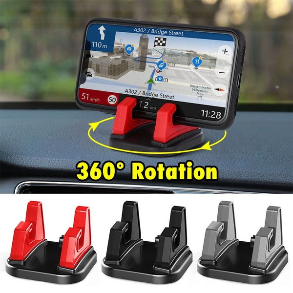 Car Mobile Phone Holder / Dashboard Sticking Phone Universal 360