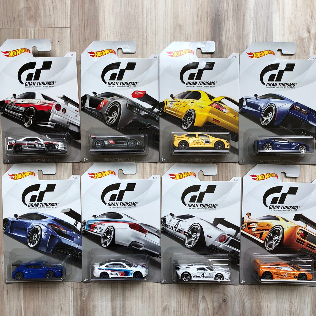 hot wheels gran turismo set 2018