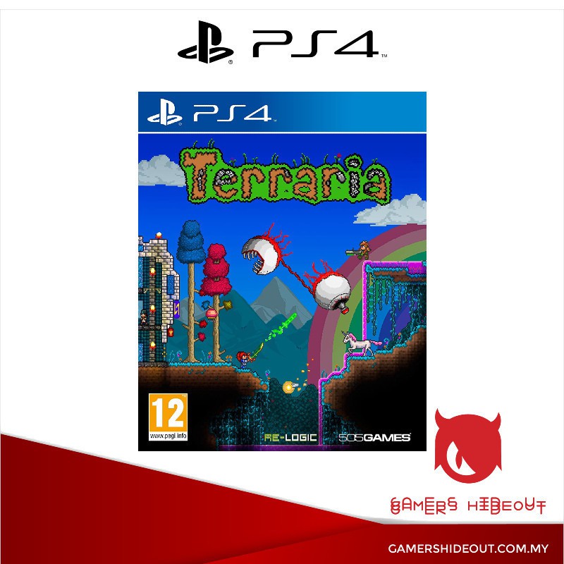 PS4 TERRARIA (PHYSICAL DISC NEW) Shopee Malaysia