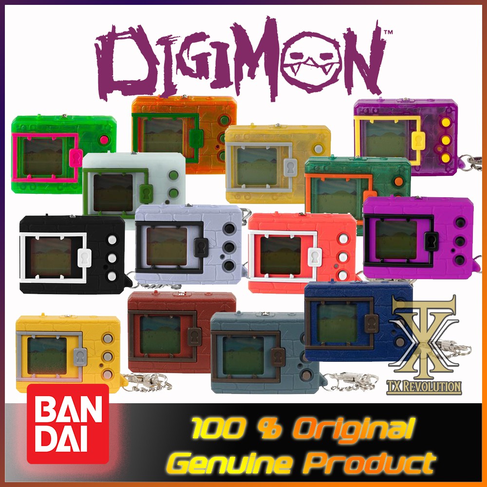 bandai original digimon digivice virtual pet monster