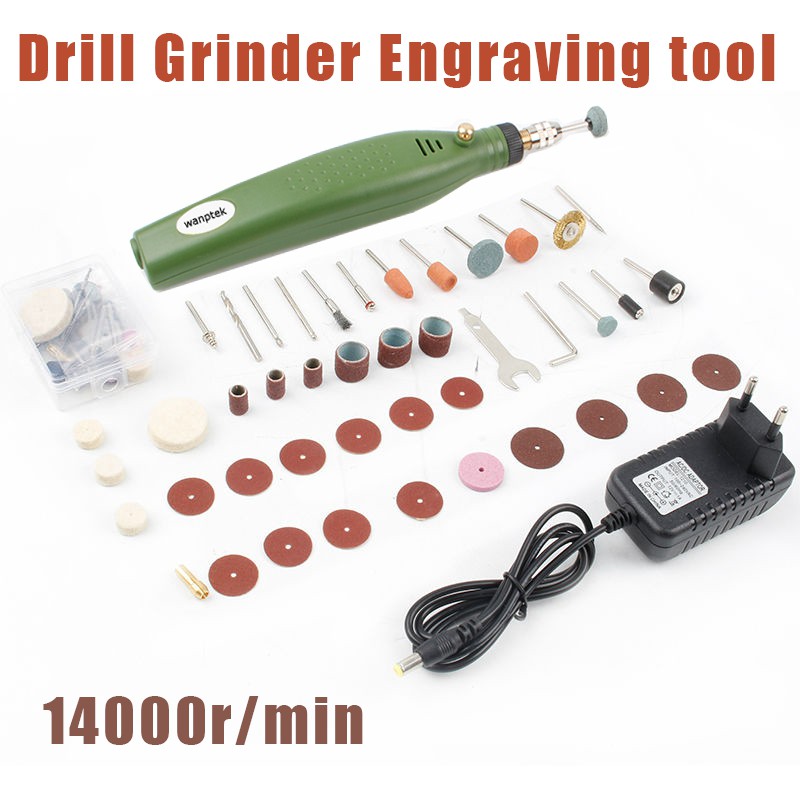 100pcs Mini Electric Drill Grinder Mini Die Grinder Engraving