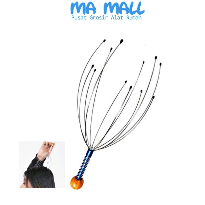 Bokama Head Massage Tool Head Therapy Hand Head Massager Shopee Malaysia